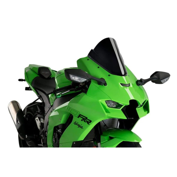 Puig Puig z-racing screen | black (opaque) | kawasaki zx-10r 2021>current